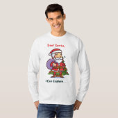Lieber Weihnachten, ich kann erklären - Funny Chri T-Shirt (Vorne ganz)