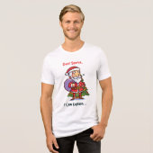 Lieber Weihnachten, ich kann erklären - Funny Chri Tri-Blend Shirt (Vorderseite voll)