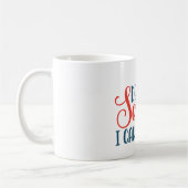 Lieber Weihnachten, ich kann erklären Kaffeetasse (Links)