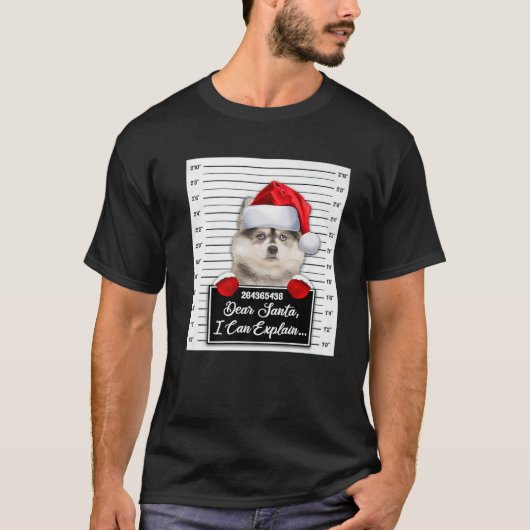 Lieber Weihnachten Ich kann lustige Weihnachten Po T-Shirt (Vorderseite)