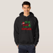 Lieber Weihnachten Ich kann schüchterne Kinder Chr Hoodie (Vorne ganz)