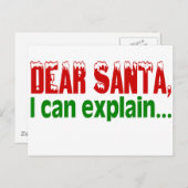 Lieber Weihnachten kann ich erklären (Vorne/Hinten)