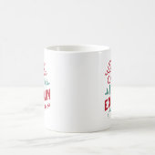 Lieber Weihnachten kann ich erklären Kaffeetasse (Mittel)