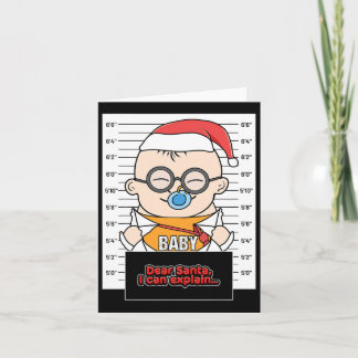Lieber Weihnachten kann ich erklären Karte