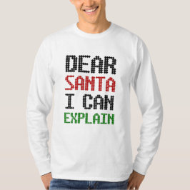 Lieber Weihnachten kann ich Weihnachten-Kinderlist T-Shirt