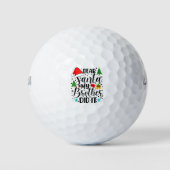 Lieber Weihnachten, mein Bruder hat es getan - Fun Golfball (Vorderseite)