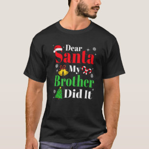 Lieber Weihnachten, mein Bruder hat es lustig Fami T-Shirt