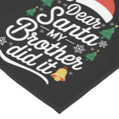 Lieber Weihnachten, mein Bruder hat es sonniges We Kurzer Tischläufer (Ecke)