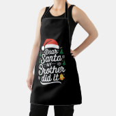 Lieber Weihnachten, mein Bruder hat es sonniges We Schürze (InSitu)