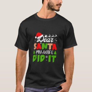 Lieber Weihnachten, meine Ehefrau hat es sonntags T-Shirt