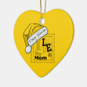 Lieber Weihnachten Niedlich Personalisierte Weihna Keramik Ornament (Links)