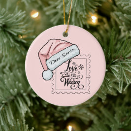 Lieber Weihnachten Niedlich Personalisierte Weihna Keramik Ornament