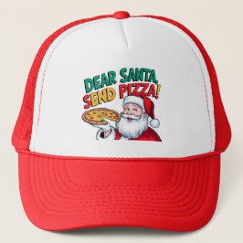 Lieber Weihnachten Pizza lustig Weihnachten schick Truckerkappe