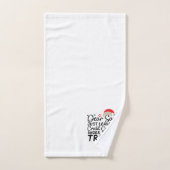 Lieber Weihnachten Verlass einfach Ihre Kreditkart Badhandtuch Set (Handtuch)