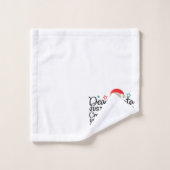 Lieber Weihnachten Verlass einfach Ihre Kreditkart Badhandtuch Set (Waschlappen)