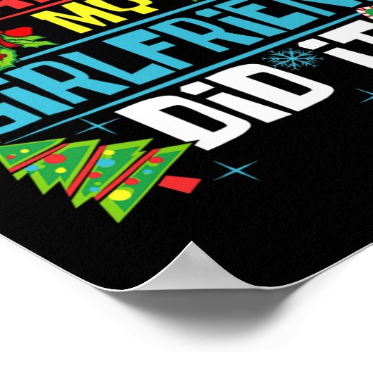 Lieber Weihnachts-Freundin hat es Xmas Boyfriend L Poster (Ecke)