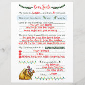 Lieber Weihnachtsbrief (Vorderseite)