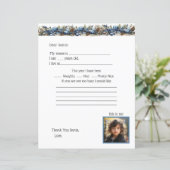 Lieber Weihnachtsbrief, Foto für dein Kind hinzufü (Stehend Vorderseite)