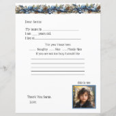 Lieber Weihnachtsbrief, Foto für dein Kind hinzufü (Vorderseite)