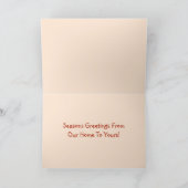 Lieber Weihnachtskarte Feiertagskarte (Innenseite)