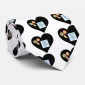 Lieber Weihnachtskekse bringen Spielzeug schwarzes Krawatte (Gerollt)