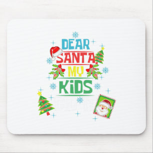 Lieber Weihnachtskinder haben es Weihnachten Mama Mousepad