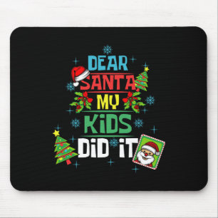 Lieber Weihnachtskinder haben es Weihnachten Mama  Mousepad