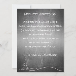 Lieber Weihnachtsmann