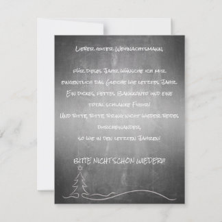 Lieber Weihnachtsmann