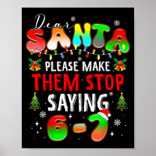 Lieber Weihnachtsmann 67 Lustige Weihnachten Hör a Poster