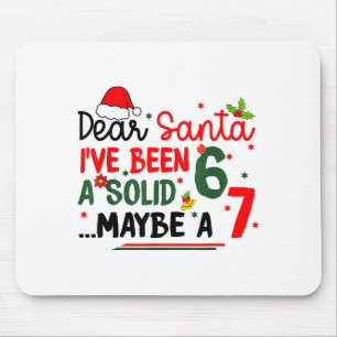 Lieber Weihnachtsmann 67 Lustige Weihnachten Six S Mousepad