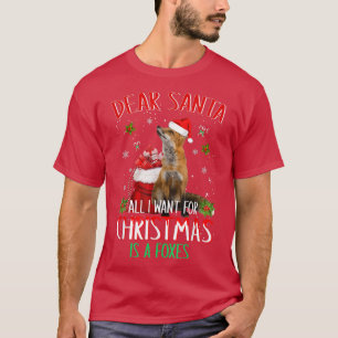 Lieber Weihnachtsmann Alles, was ich zu Weihnachte T-Shirt