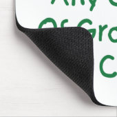 Lieber Weihnachtsmann auf einer Kurve? Weihnachtsb Mousepad (Ecke)