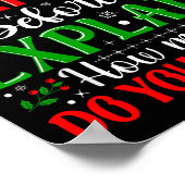 Lieber Weihnachtsmann, bevor ich erkläre, wie viel Poster (Ecke)