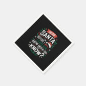 Lieber Weihnachtsmann, bevor ich erkläre, wie viel Serviette (Ecke)