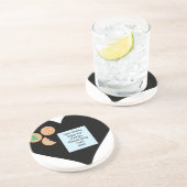 Lieber Weihnachtsmann - Bitte Spielzeug mitbringen Getränkeuntersetzer (Seite)