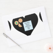 Lieber Weihnachtsmann - Bitte Spielzeug mitbringen Rechteckiger Aufkleber (Umschlag)