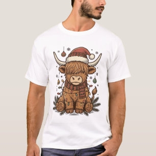 Lieber Weihnachtsmann bring einfach Ayrshires Weih T-Shirt