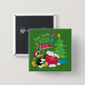 Lieber Weihnachtsmann Button (Vorne & Hinten)