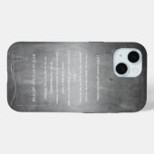 Lieber Weihnachtsmann Case-Mate iPhone Hülle (Rückseite (Horizontal))
