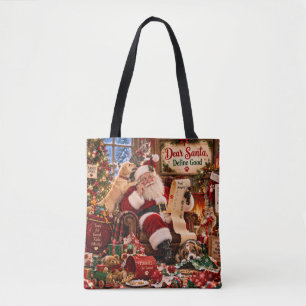 Lieber Weihnachtsmann-Christmas-Tasche Tasche