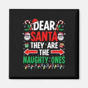Lieber Weihnachtsmann, das ist das lustige Weihnac Magnet
