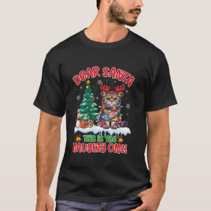 Lieber Weihnachtsmann, das ist die schottische Fal T-Shirt