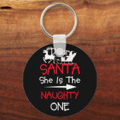 Lieber Weihnachtsmann, das Schöne, das passt zu We Schlüsselanhänger (Vorderseite)