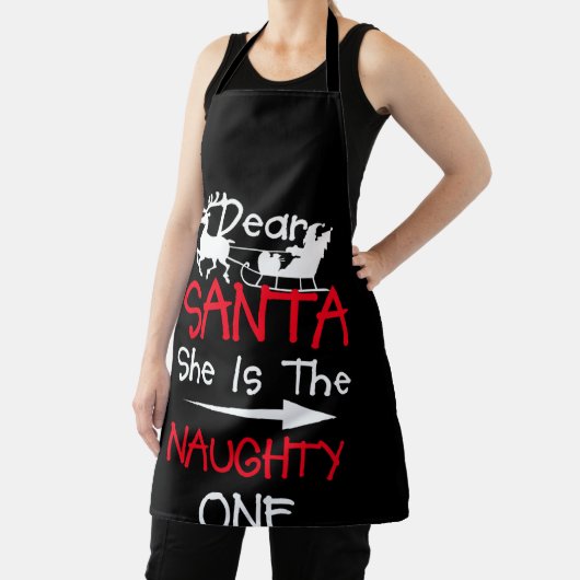 Lieber Weihnachtsmann, das Schöne, das passt zu We Schürze (InSitu)