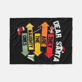 Lieber Weihnachtsmann, das sind die scheußlichen Fleecedecke (Vorderseite (Horizontal))