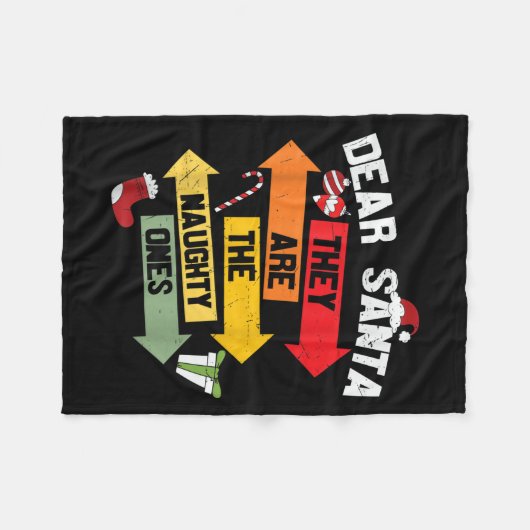 Lieber Weihnachtsmann, das sind die scheußlichen Fleecedecke (Vorderseite (Horizontal))