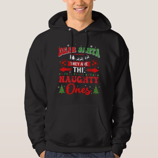 Lieber Weihnachtsmann, das sind die scheußlichen O Hoodie (Vorderseite)