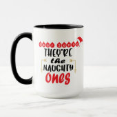 Lieber Weihnachtsmann, das sind die scheußlichen, Tasse (Links)