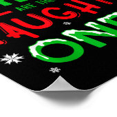 Lieber Weihnachtsmann, das sind die scheußlichen W Poster (Ecke)